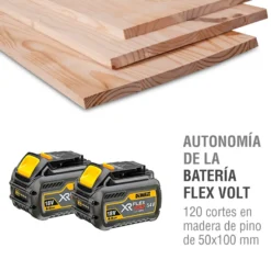 DEWALT XR FLEXVOLT DCS777 - Ingletadora telescópica sin escobillas a batería (54V/18V)
