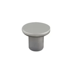 DIAL SLIM - Pomo redondo plano extrafino