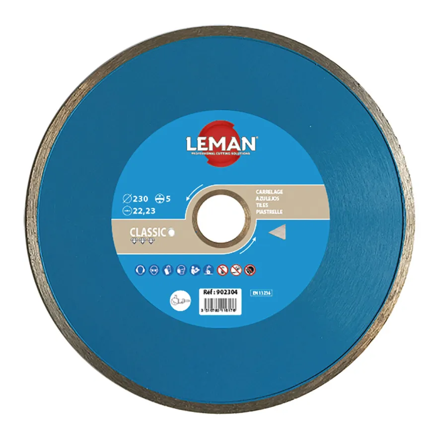 Disco Diamante de Corte Seco Banda continua Lisa