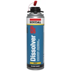 DISSOLVER SP - Limpiador en spray a base de solvente y disolvente para usar con adhesivos