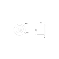 DIT - Dedal para puerta corredera fijación tornillo