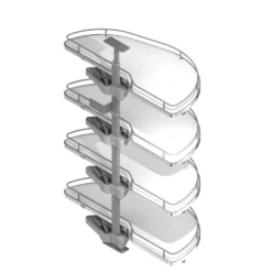 DOLPHIN II Línea COMPACT – Columna rinconera con bandejas deslizantes