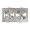 DOMINÓ - Aro led basculante orientable para empotrar