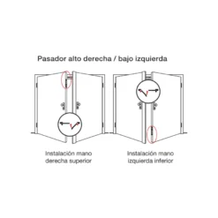 DORMA HZ 43-F - Pasador automático para puertas cortafuego