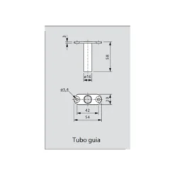 DORMA HZ 43-F - Pasador automático para puertas cortafuego