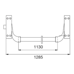DORMA PHA2000 - Antipánico sobrepuesto universal Reversible