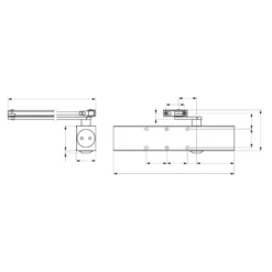 DORMA TS-83 - Cierrapuertas con brazo