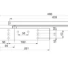 DORMA TS-93 en 5/7 - Cierrapuertas con leva deslizante