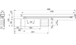DORMA TS-93 EN 2/5 - Cierrapuertas con leva deslizante