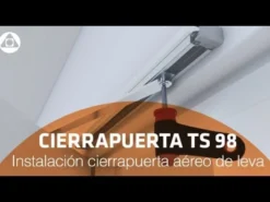 DORMA TS-98 XEA - Cierrapuerta aéreo de leva con guía deslizante