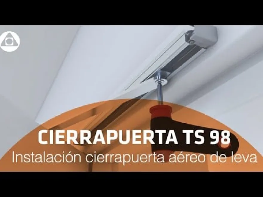 DORMA TS-98 XEA - Cierrapuerta aéreo de leva con guía deslizante