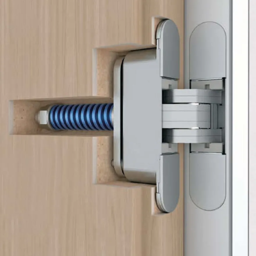 ECLIPSE 3.2 HD SELF - Bisagra oculta para puertas de paso enrasadas con auto-cierre