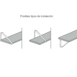 ELDA - Escuadra para estante