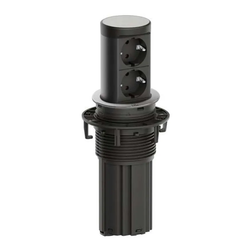 ELEVATOR 2 - Torre telescópica reducida con tomas de alimentación TT + USB C