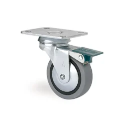 ENDEN -Rueda para muebles de horquilla con y sin freno
