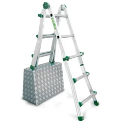 Escalera telescópica multiusos de uso doméstico