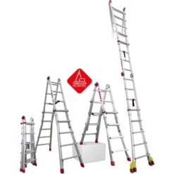 Escalera telescópica profesional multiusos Faraone