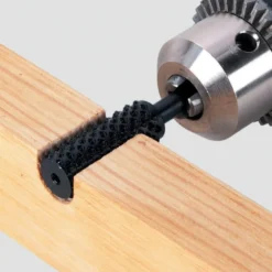 Escofina cilídrica para madera y metal de uso con taladro