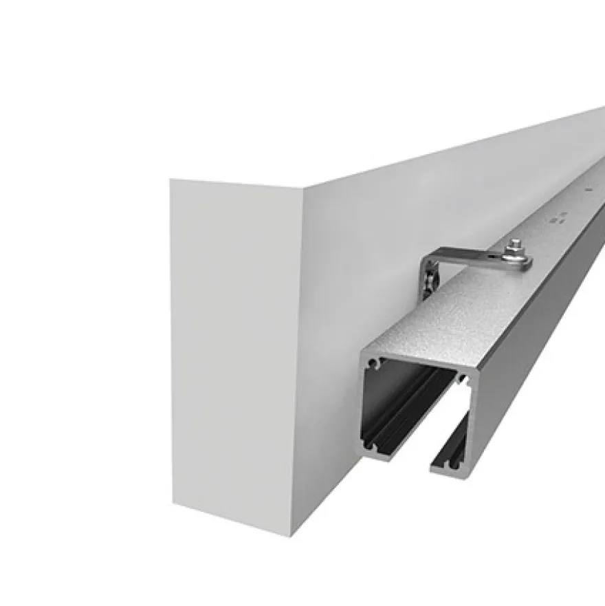 Escuadras para fijar guías a pared
