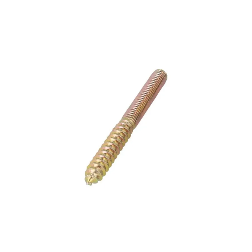 Esparrago de doble rosca para madera