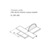 Estabilizadores laterales para cajones Legrabox Blum