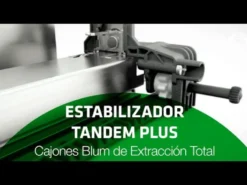 Estabilizador lateral guía Blum TANDEM PLUS extracción TOTAL