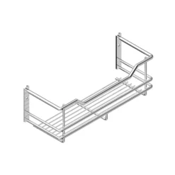 Estante porta objetos rectangular