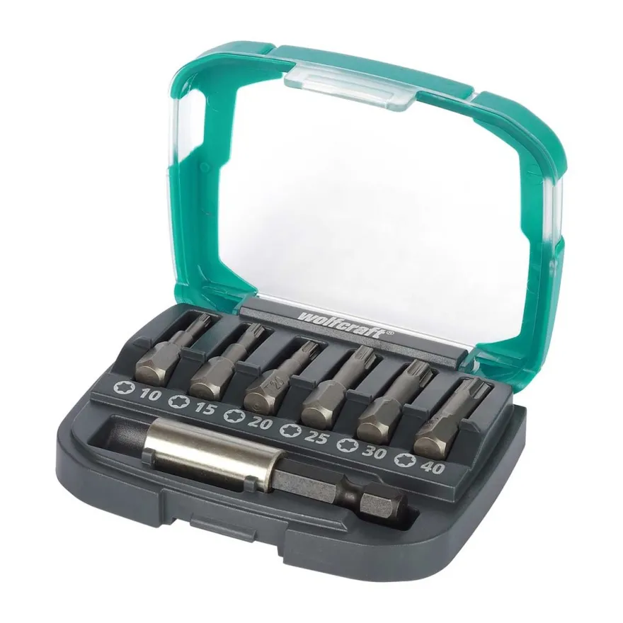 Estuche de puntas Fix-Grip TORX con adaptador magnético