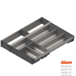 EUROBOX PLUS - Combinaciones habituales cuberteros y divisorios Blum Orga-Line
