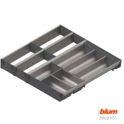 EUROBOX PLUS - Combinaciones habituales cuberteros y divisorios Blum Orga-Line