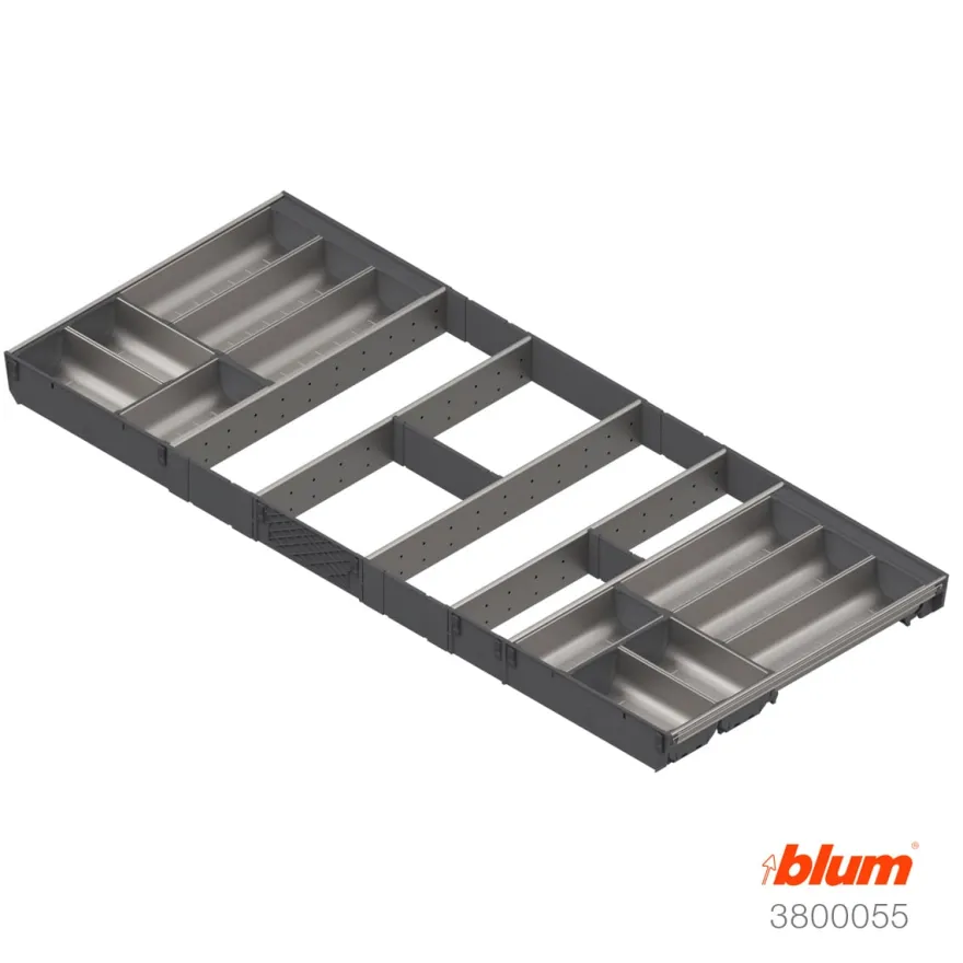 EUROBOX PLUS - Combinaciones habituales cuberteros y divisorios Blum Orga-Line