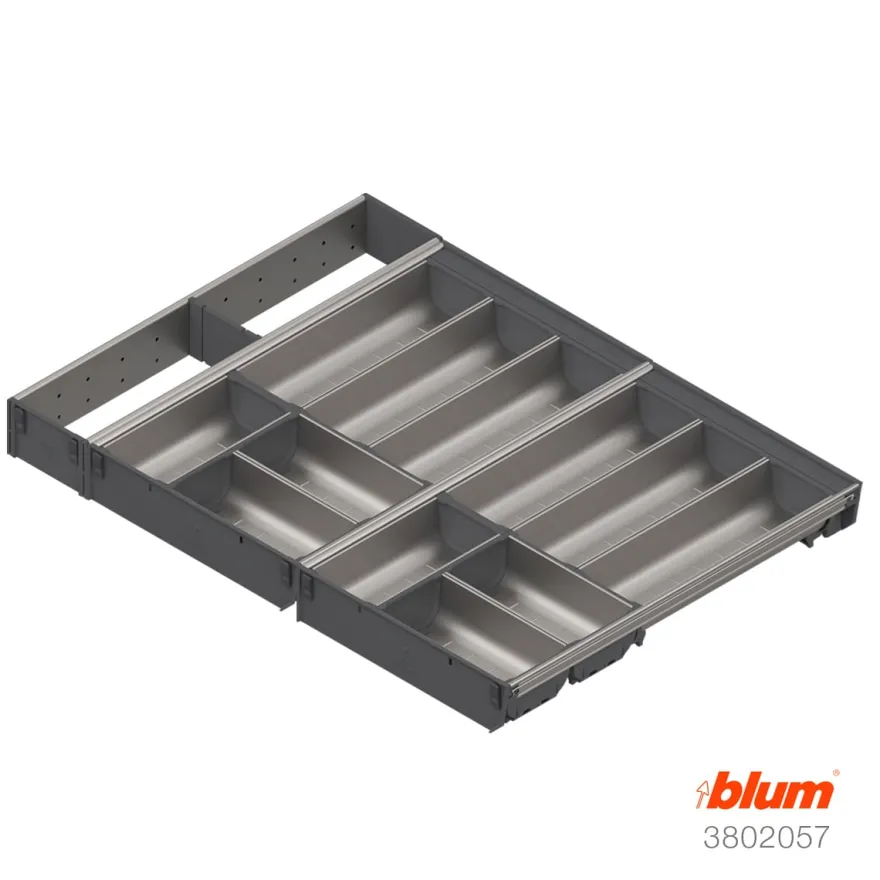 EUROBOX PLUS - Combinaciones habituales cuberteros y divisorios Blum Orga-Line