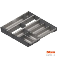 EUROBOX PLUS - Combinaciones habituales cuberteros y divisorios Blum Orga-Line
