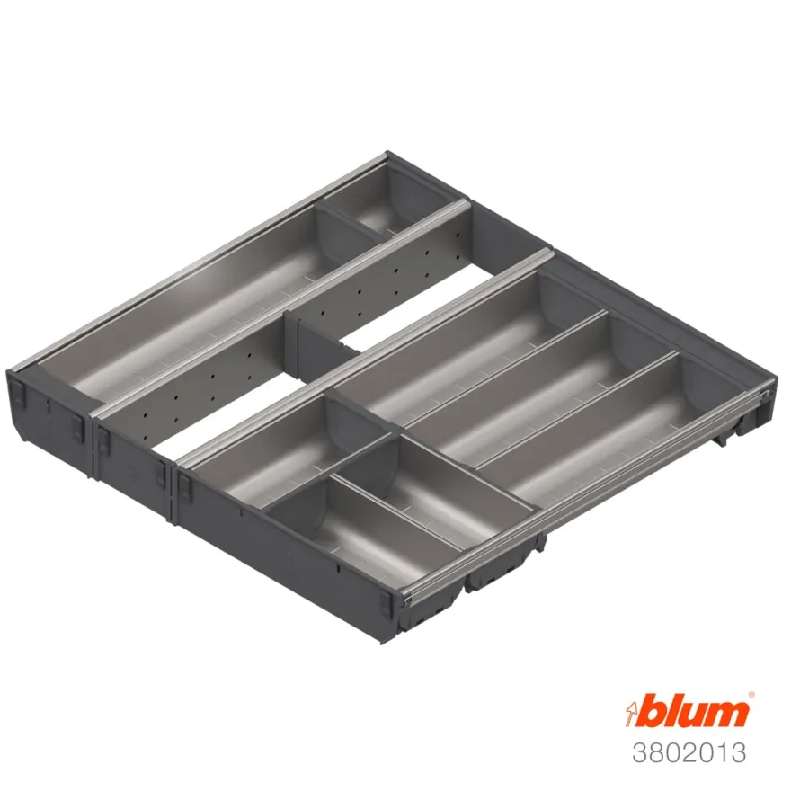 EUROBOX PLUS - Combinaciones habituales cuberteros y divisorios Blum Orga-Line