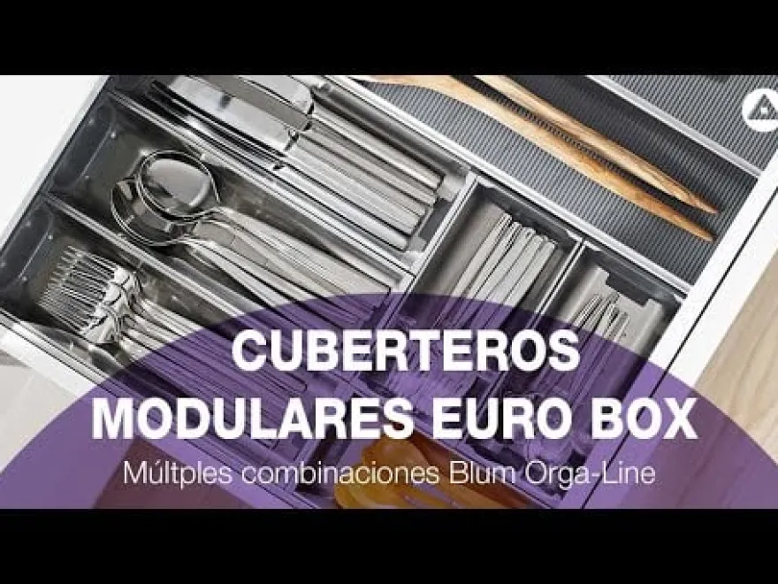 EUROBOX PLUS - Cuberteros modulares Blum Orga-Line