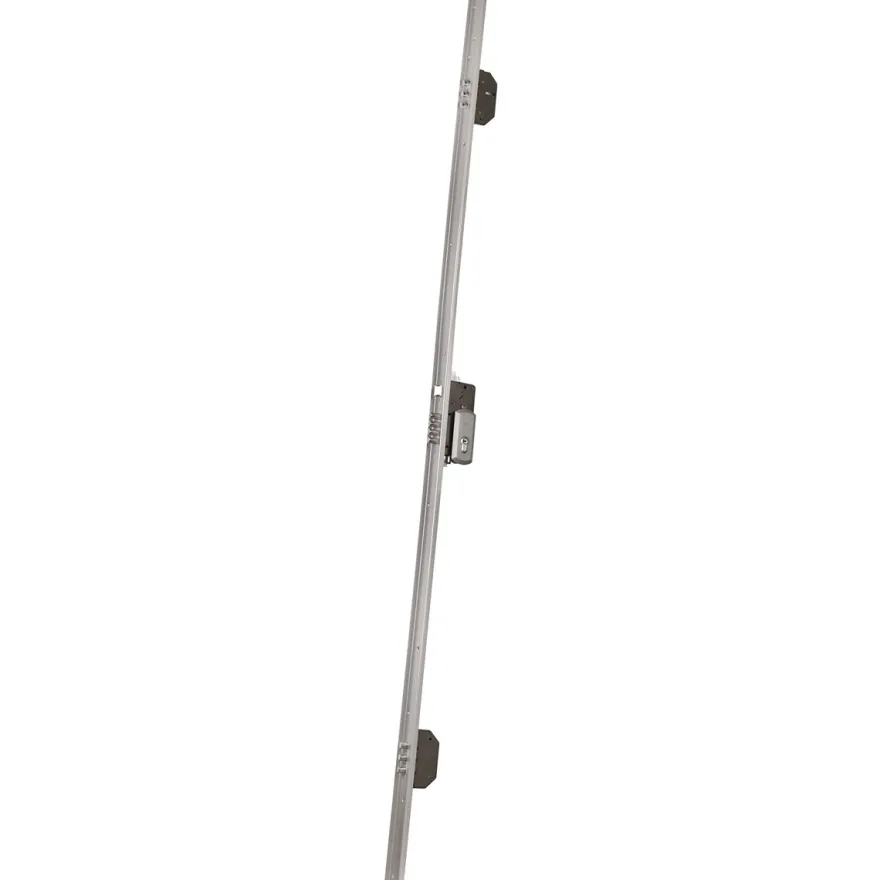 EZCURRA 5000 - Cerradura embutida de seguridad de 3 puntos con frente Z sin varillas