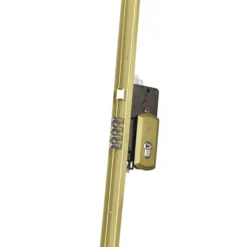EZCURRA 5000 - Cerradura embutida de seguridad de 3 puntos con frente Z sin varillas