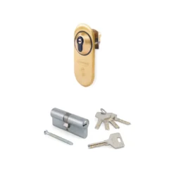 EZCURRA E-2000/B3 - Cerradura de seguridad embutida con 3 puntos sin varillas