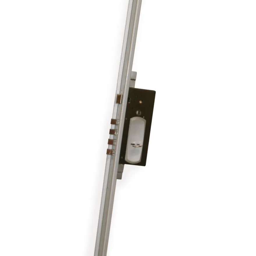 EZCURRA 5000/3Z - Cerradura de seguridad embutida de 3 puntos sin varillas de frente Z accionada por borjas