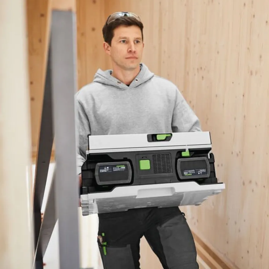 Festool CSC SYS 50 EB-Set - Sierra circular con mesa y bateria incluida