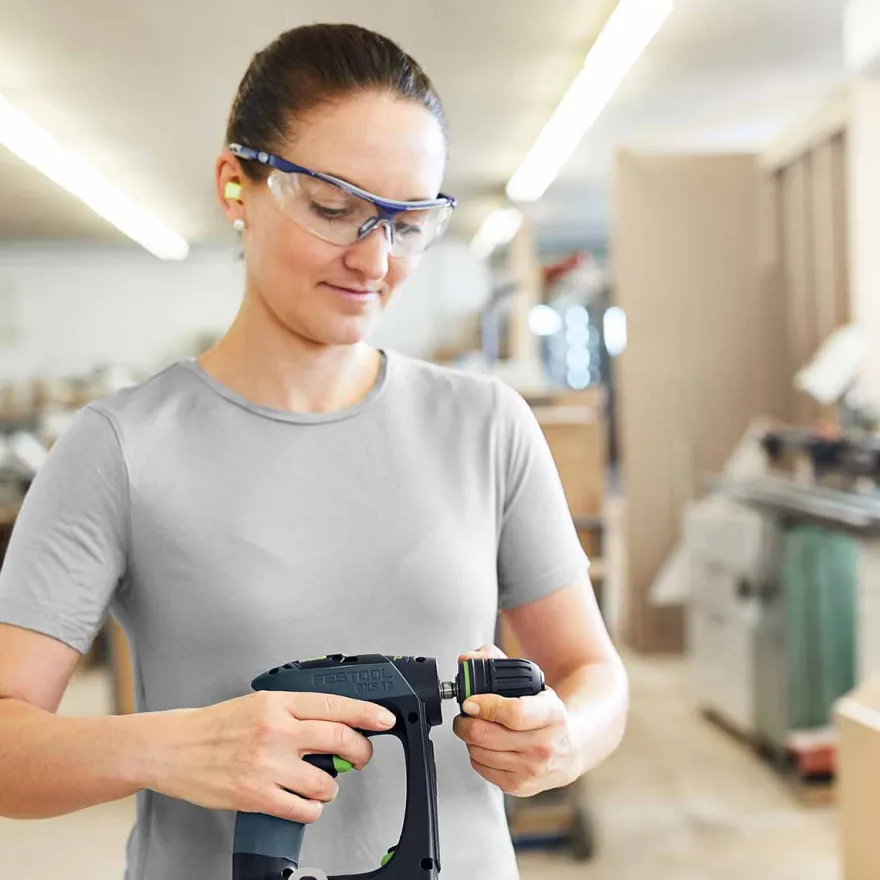 Festool CXS 18 C 3,0-Plus - Taladro atornillador con batería y cargador