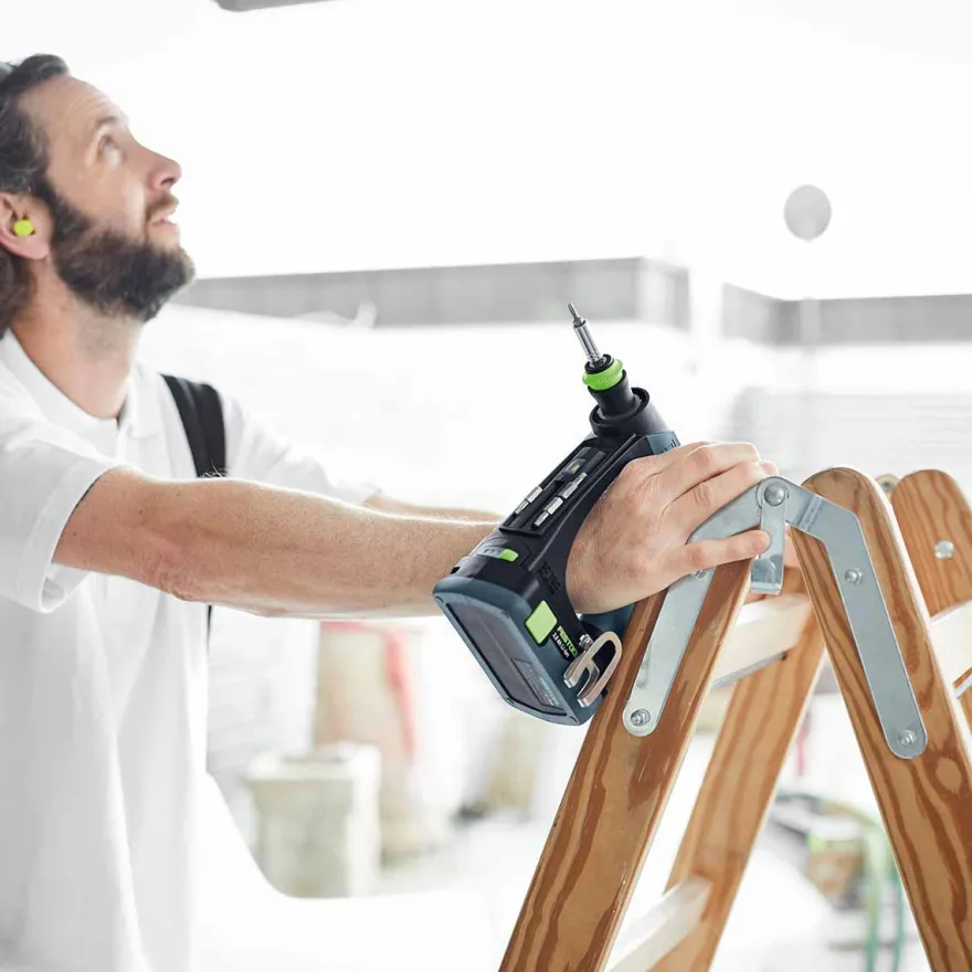 Festool CXS 18 C 3,0-Plus - Taladro atornillador con batería y cargador