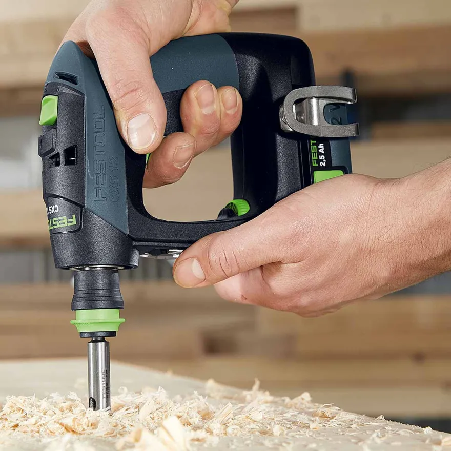 Festool CXS 12 2,5-Plus - Taladro atornillador con batería y cargador