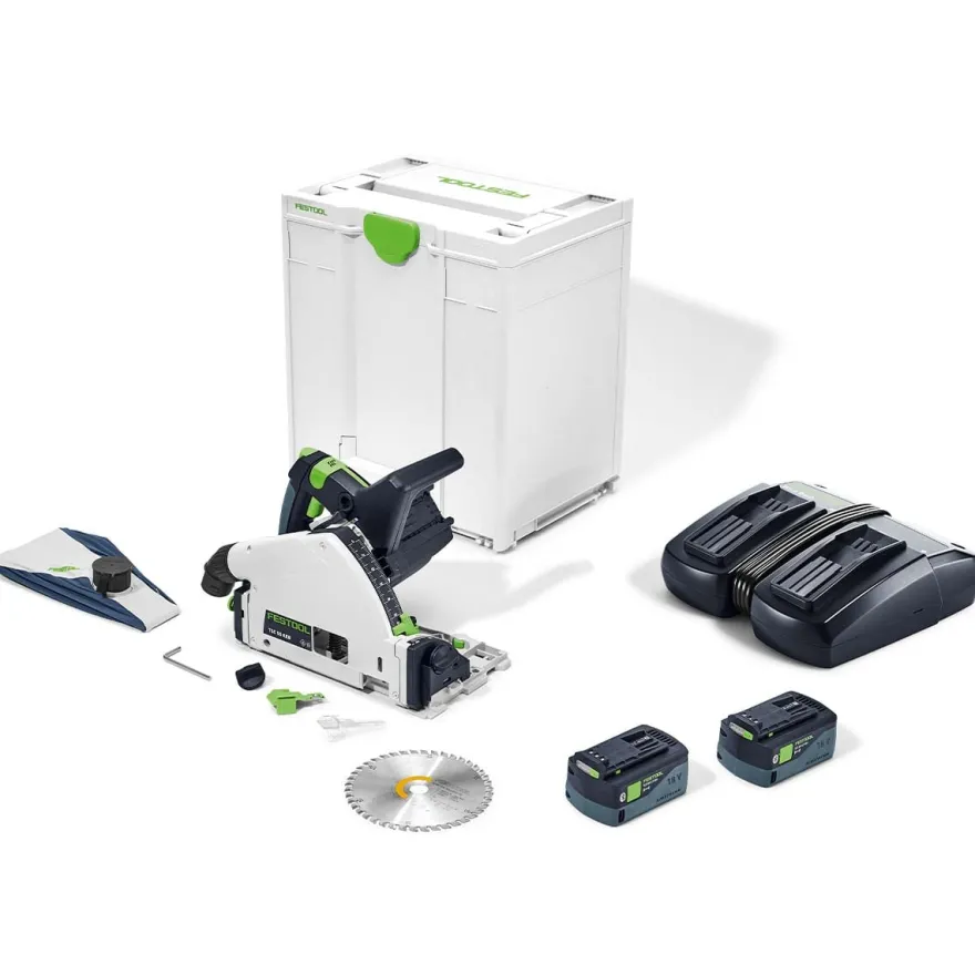 Festool TSC 55 5,0 KEBI-Plus/XL - Sierra circular de incisión con batería y cargador