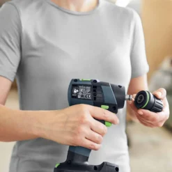 Festool TXS 18 C 3,0-Plus - Taladro atornillador con batería y cargador