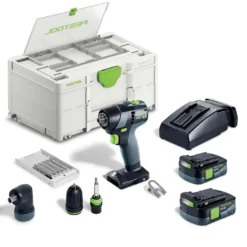 Festool TXS 12 2,5-Set - Taladro atornillador con batería y cargador