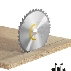 Festool WOOD UNIVERSAL - Discos de diente alterno para madera, placas de yeso y MDF