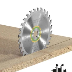 Festool WOOD UNIVERSAL - Discos de diente alterno para madera, placas de yeso y MDF