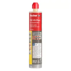 FISCHER FIS VS PLUS 300T - Resina de vinilester para cargas pesadas en hormigón