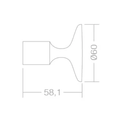 FLOID - Perchero de pared minimalista